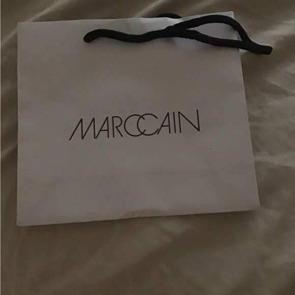 Marccain lemon with white black and splashes of robin egg blue dress - Picture 8 of 8